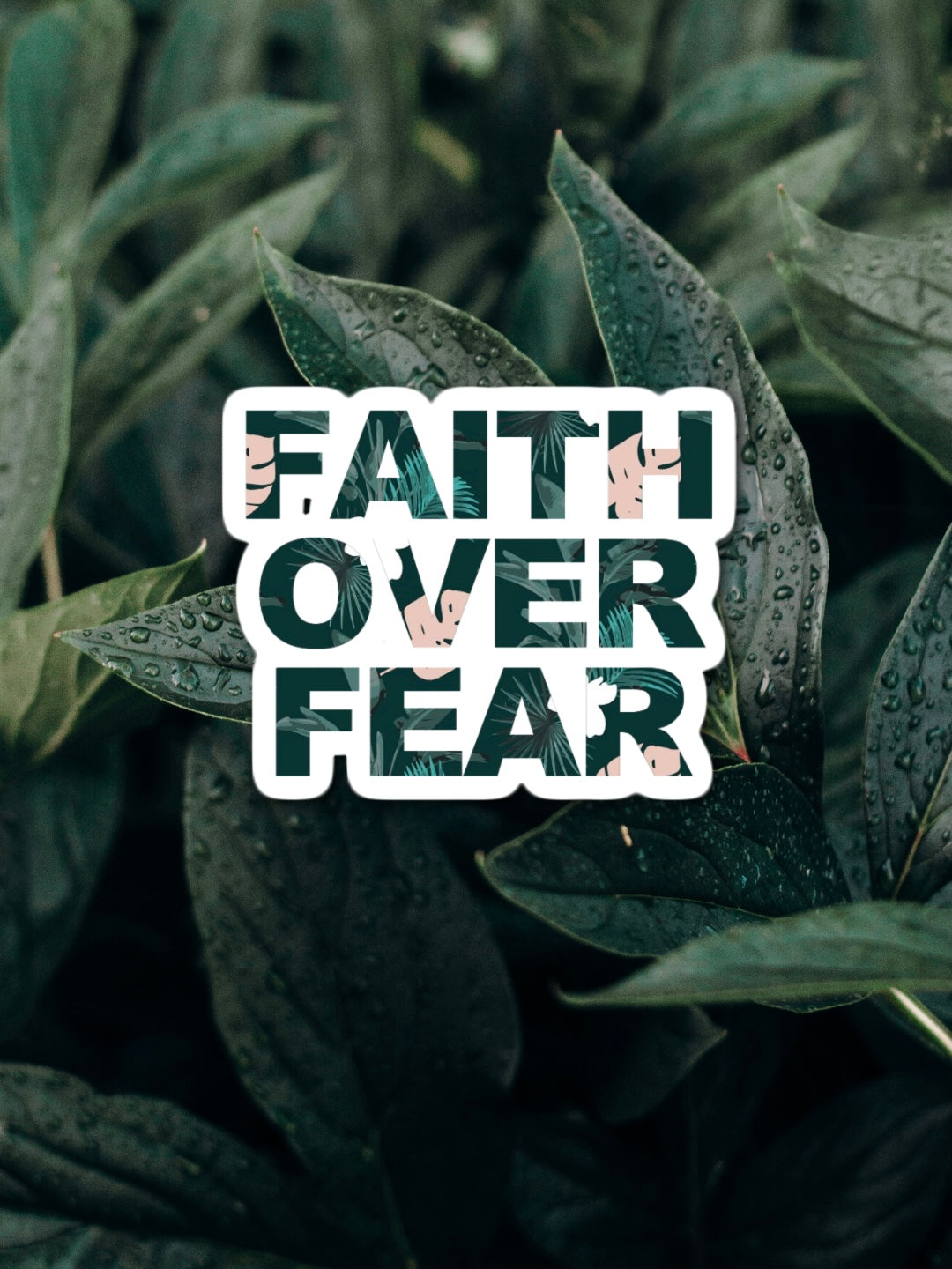 “Have Faith” Sticker 3-Pack - Christian Bracelets and Apparel - In His Name Company Products