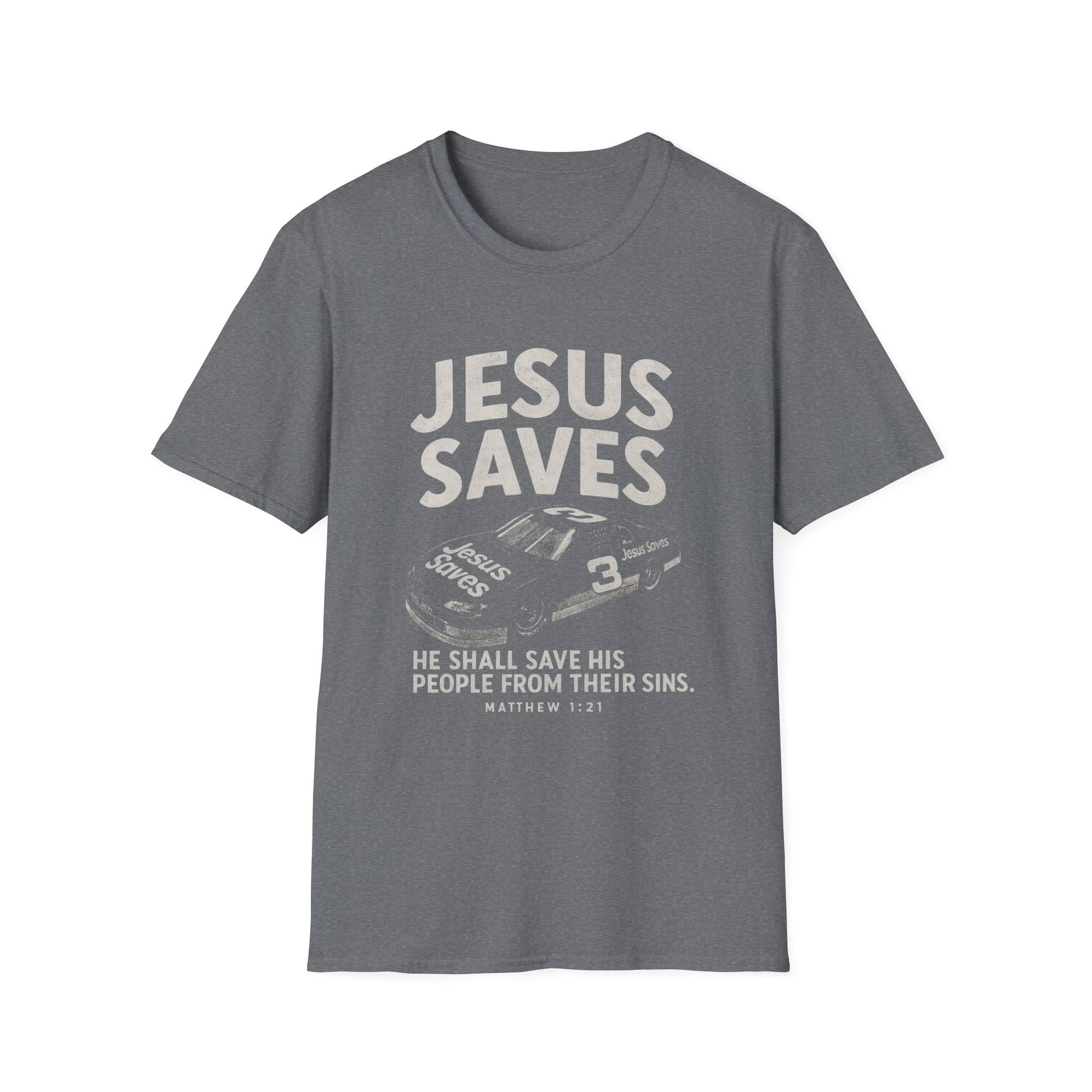 Jesus Saves Graphic - T-Shirt