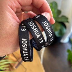 NEW 3-PACK | Joshua 1:9 Reversible Bracelets