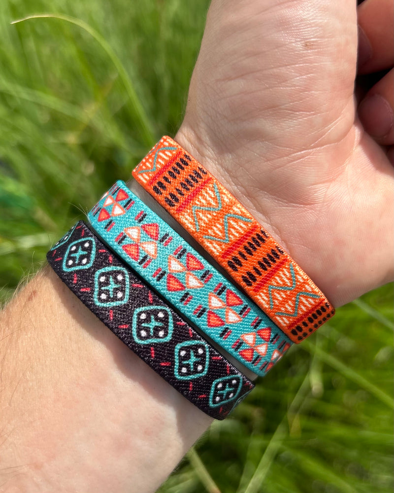 3-PACK | THE LORD WILL PROVIDE - Tribal Reversible Bracelets