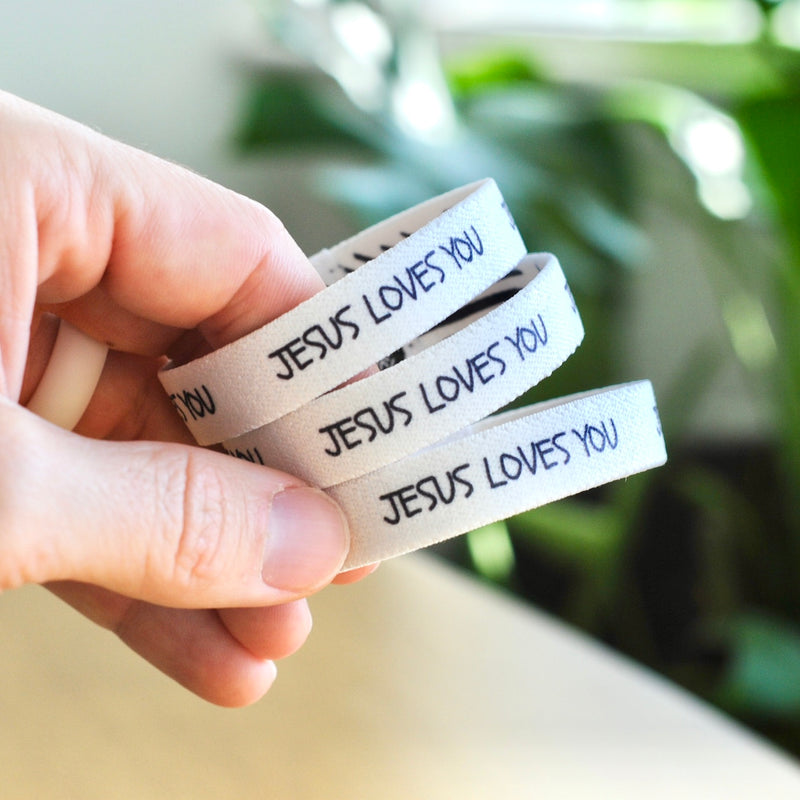 NEW 3-PACK | Jesus Loves You Reversible Bracelets