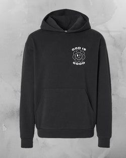 NEW! God is Good Hoodie - Black (FREE Mystery 3-Pack Included)