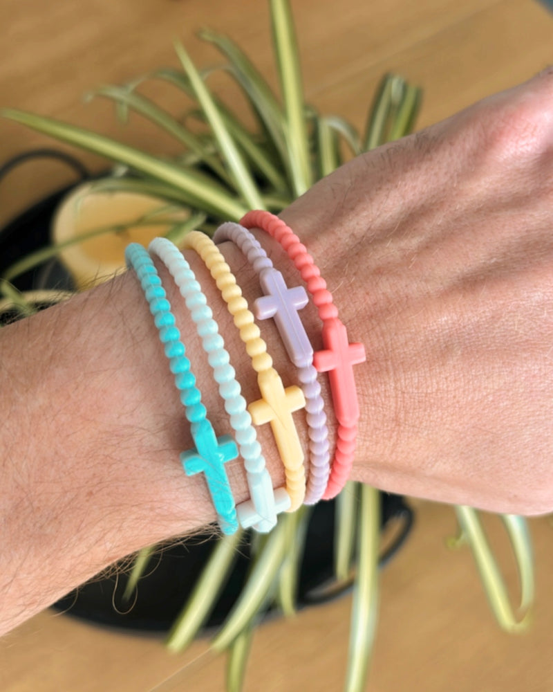 5-PACK | Cross Bracelets [$90 Value] - Christian Bracelets and Apparel - In His Name Company Products