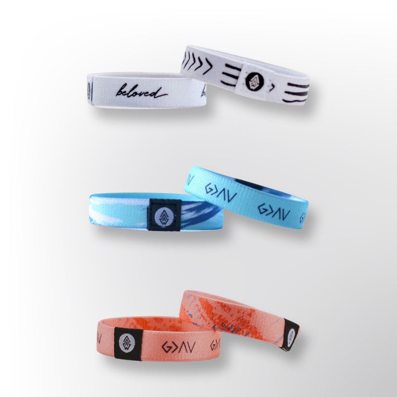 ADORED | 3-PACK Reversible Bracelets - Christian Apparel and Accessories - Ascend Wood Products