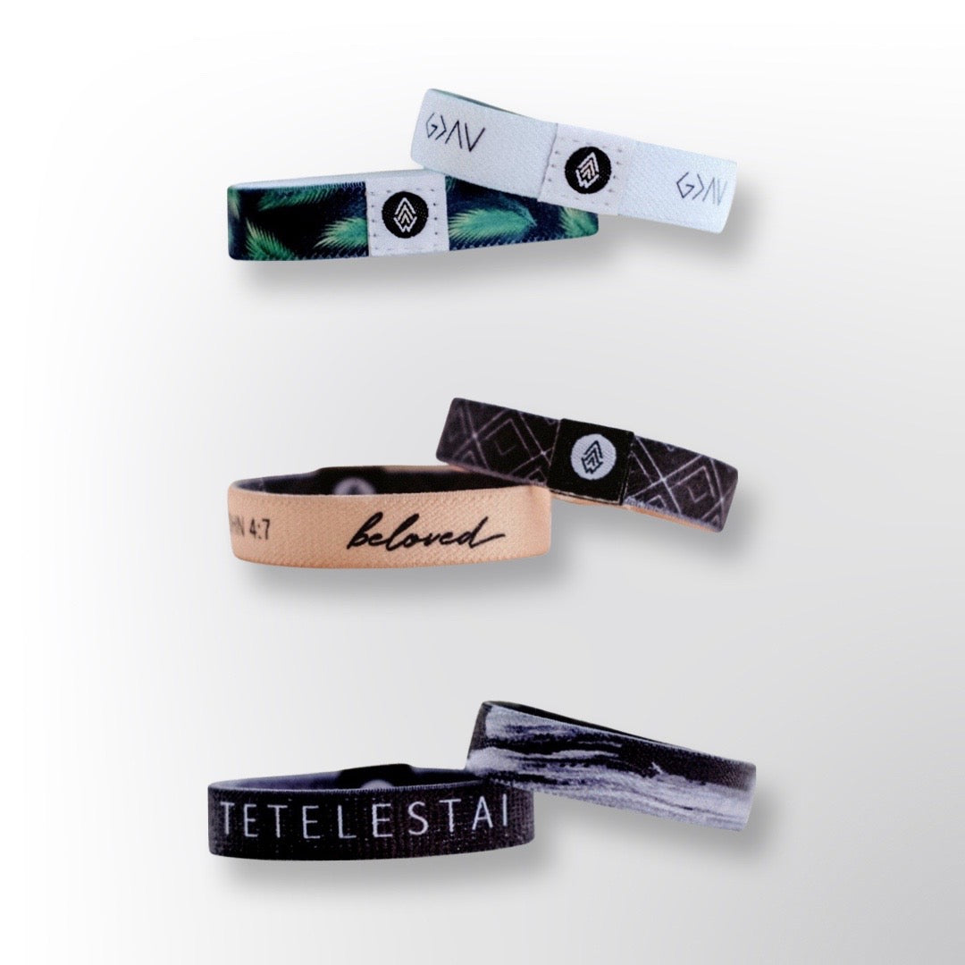 FAITH | 3-PACK Reversible Bracelets - Christian Bracelets and Apparel - In His Name Company Products