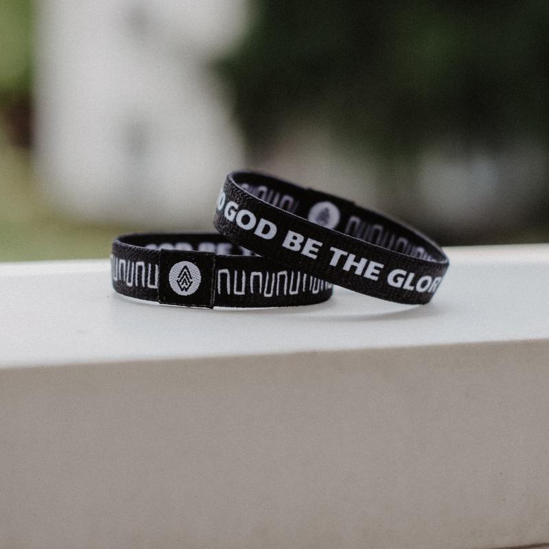 *NEW* "Trust in Him" 3-PACK | "To God Be The Glory/Beloved/Phil. 4:13" Reversible Wristbands - Christian Apparel and Accessories - Ascend Wood Products