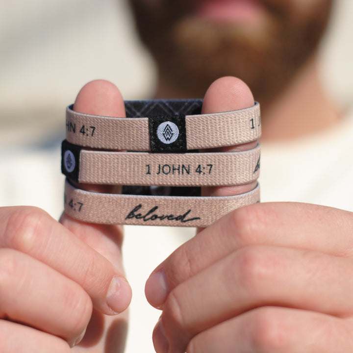 2-Pack | "Beloved" Reversible Bracelets [$40 Value] - Christian Bracelets and Apparel - In His Name Company Products